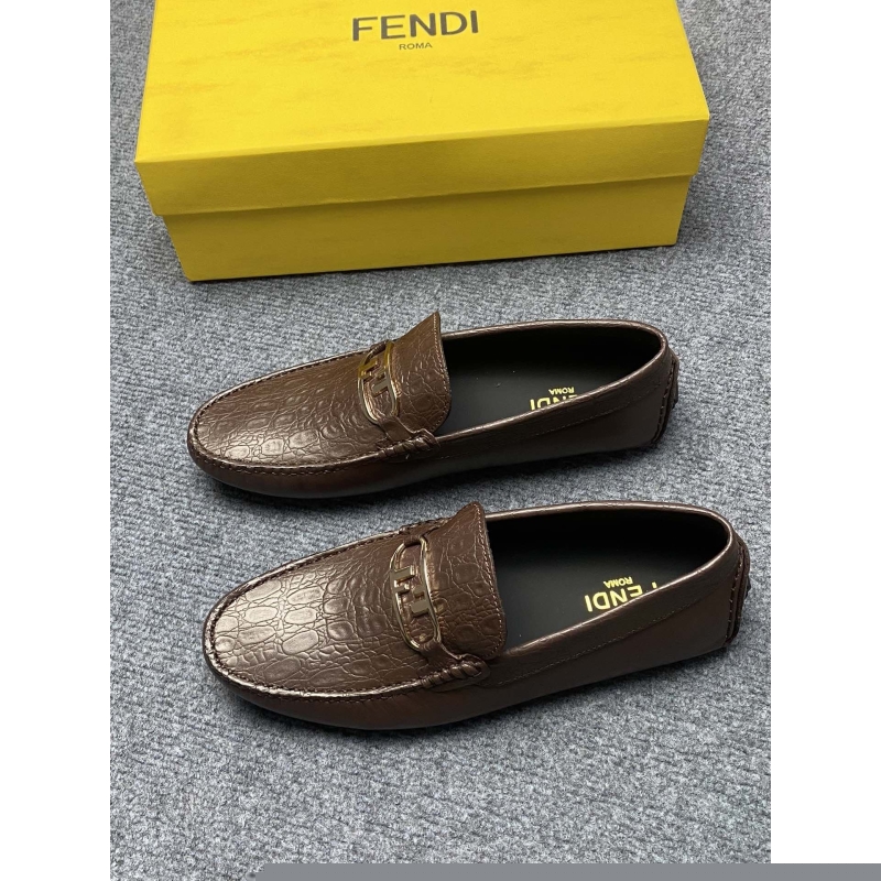 F**di leather shoes